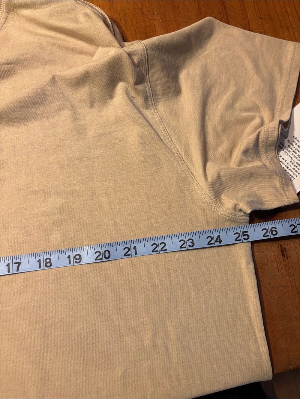 Lululemon Casual Tan Women's Tee NWT - Picture 6 of 7